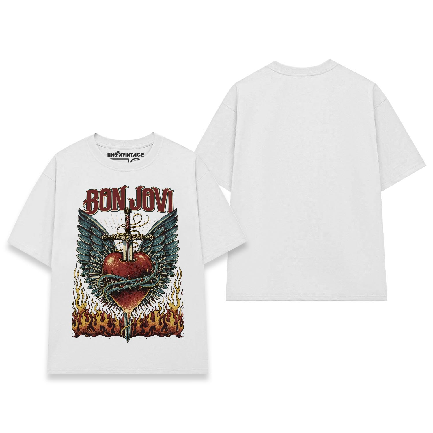 Áo thun rock vintage Bon Jovi SPECIAL EDITION - SPW3 Áo thun rock vintage Bon Jovi SPECIAL EDITION - SPW3