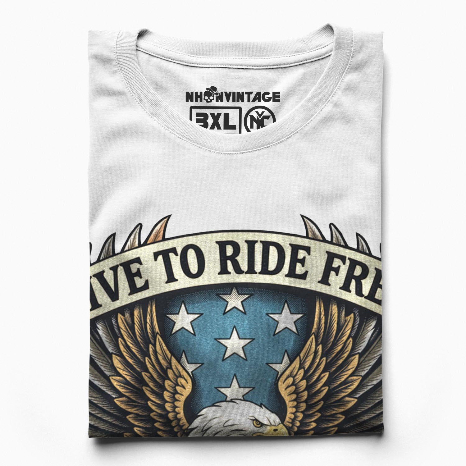 Áo thun motor streetwear The Spirit of Freedom - W26 Áo thun motor streetwear The Spirit of Freedom - W26
