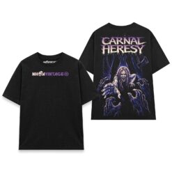 Áo thun dark streetwear Carnal Heresy – B137