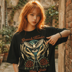 Áo thun streetwear Grace and Thunder – B140