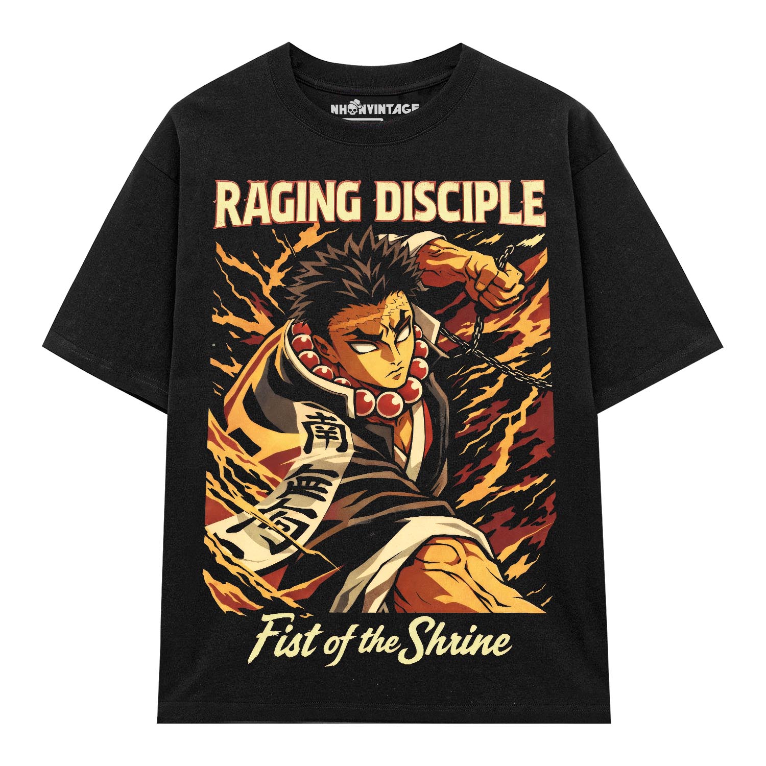 Áo thun Kimetsu no Yaiba Gyoumei Raging Disciple - SPB10