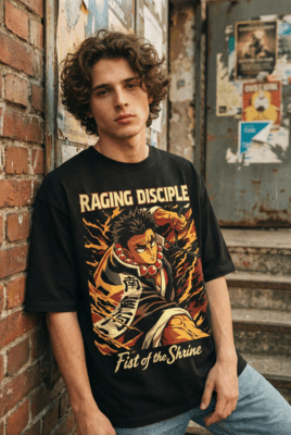 Áo thun Kimetsu no Yaiba Gyoumei Raging Disciple - SPB10