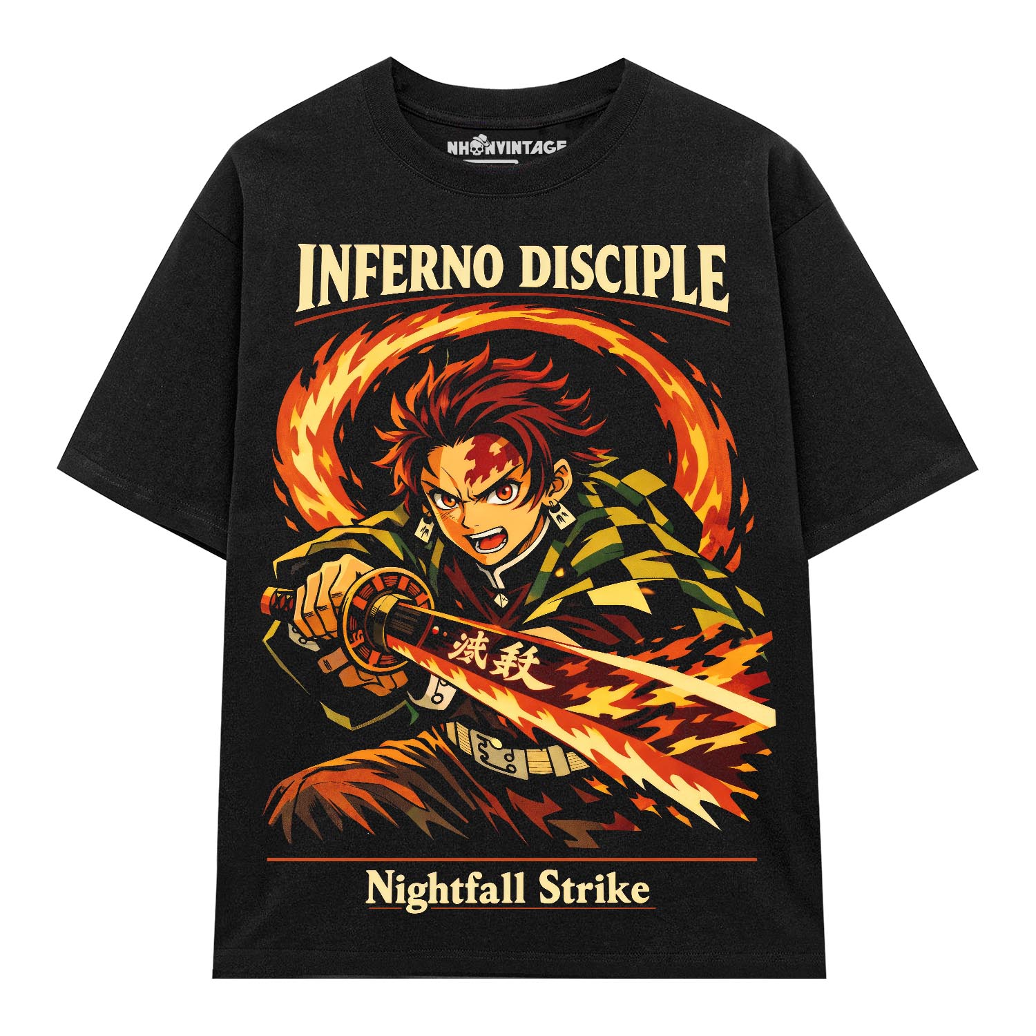 Áo thun Kimetsu no Yaiba Tanjiro Inferno Disciple – SPB11