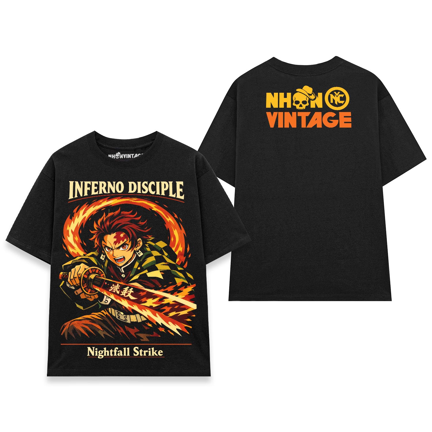 Áo thun Kimetsu no Yaiba Tanjiro Inferno Disciple – SPB11 Áo thun Kimetsu no Yaiba Tanjiro Inferno Disciple – SPB11