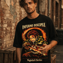 Áo thun Kimetsu no Yaiba Tanjiro Inferno Disciple – SPB11