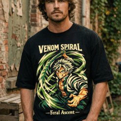 Áo thun Kimetsu no Yaiba Sanemi Venom Spiral – SPB12