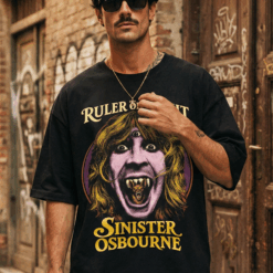 Áo thun rock vintage Ruler of Night Sinister Osbourne – SPB5