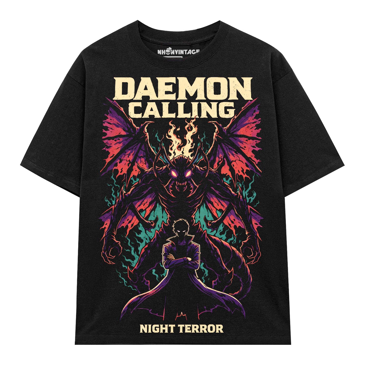 Áo thun Solo Leveling Daemon Calling Night Terror – SPB7