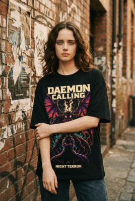 Áo thun Solo Leveling Daemon Calling Night Terror – SPB7