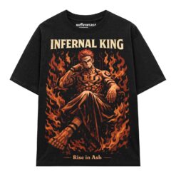 Áo thun Jujutsu Kaisen Sukuna Infernal King – SPB8