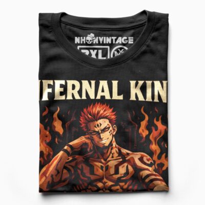 Áo thun Jujutsu Kaisen Sukuna Infernal King – SPB8