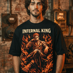 Áo thun Jujutsu Kaisen Sukuna Infernal King – SPB8