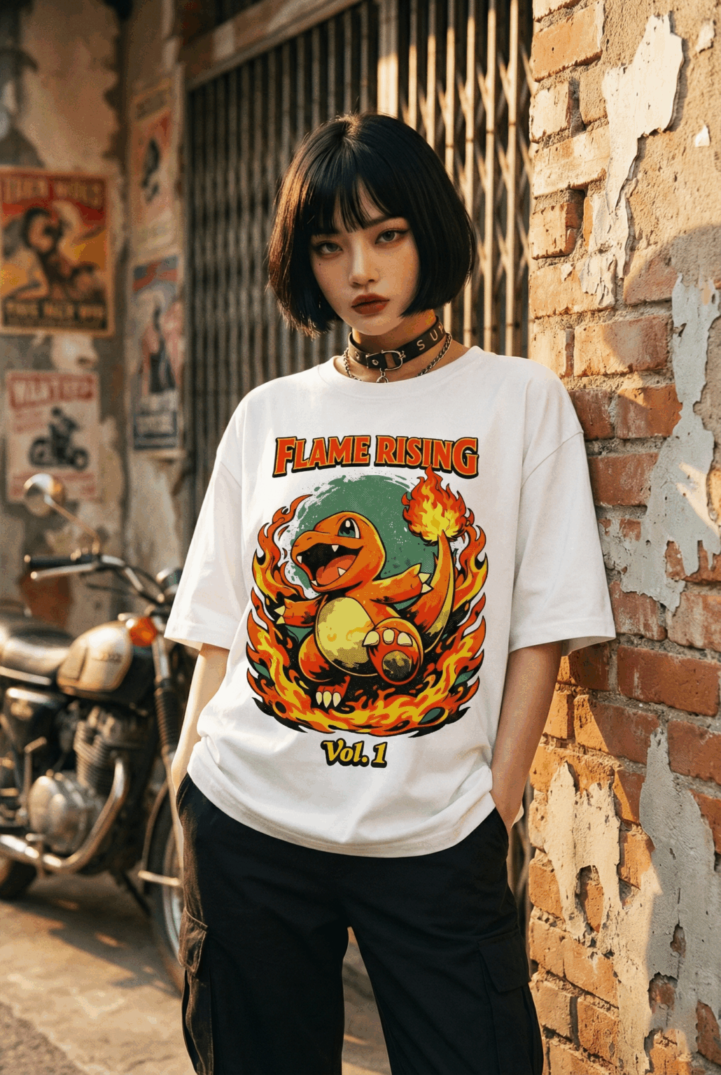 Áo thun Pokemon Charmander Flame Rising Vol.1 – W25