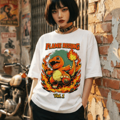 Áo thun Pokemon Charmander Flame Rising Vol.1 – W25