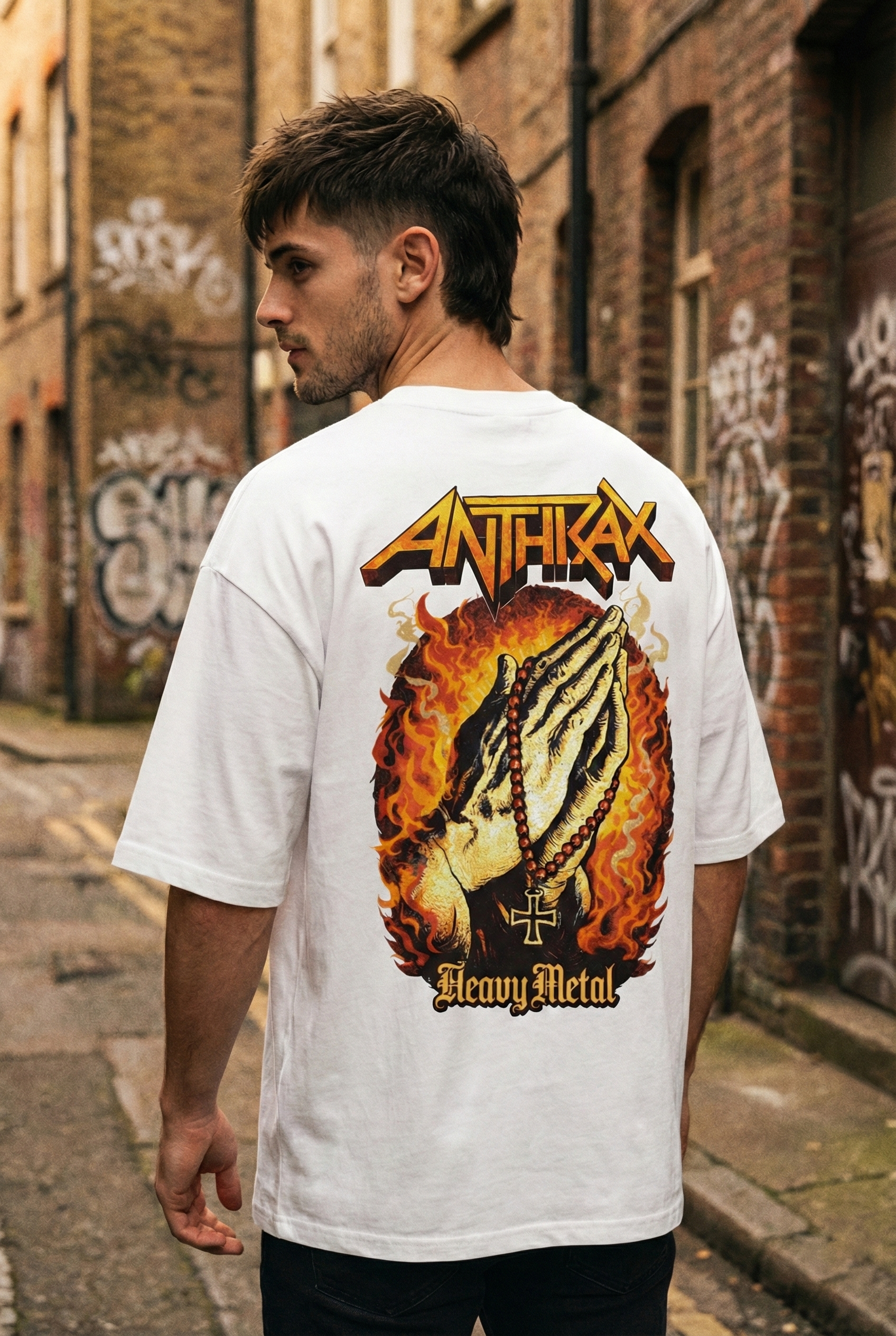 Áo thun rock vintage Anthrax Heavy Metal – W26 Áo thun rock vintage Anthrax Heavy Metal – W26