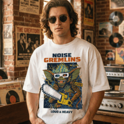 Áo thun streetwear vintage Noise Gremlins - W27