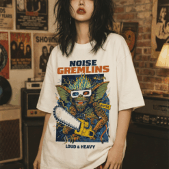 Áo thun streetwear vintage Noise Gremlins - W27