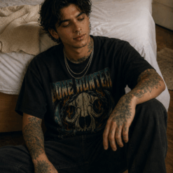 Áo thun dark streetwear Bone Hunter - B143