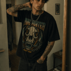 Áo thun dark streetwear Bone Hunter - B143
