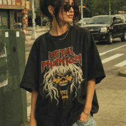 Áo thun rock vintage Metal Phantom - B148