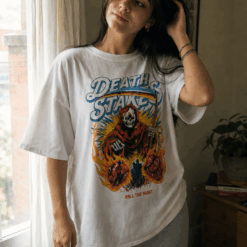 Áo thun streetwear Death Stakes Roll The Night - SPW5