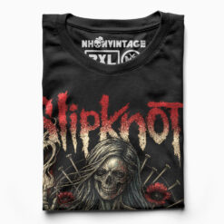 Áo thun rock vintage Slipknot Madame - B141