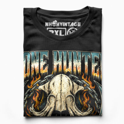 Áo thun dark streetwear Bone Hunter - B143