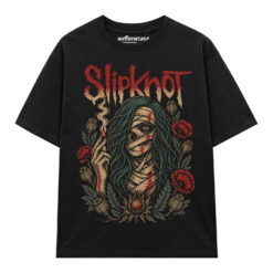 Áo thun rock vintage Slipknot Mummy Bloom - B144