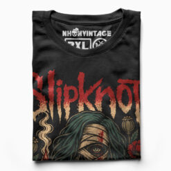 Áo thun rock vintage Slipknot Mummy Bloom - B144