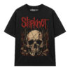 Áo thun rock vintage Slipknot Broken Skull - B146