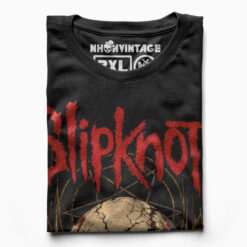 Áo thun rock vintage Slipknot Broken Skull - B146