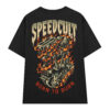 Áo thun motor streetwear Speedcult Born To Burn - SPB18