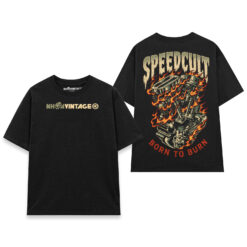 Áo thun motor streetwear Speedcult Born To Burn - SPB18