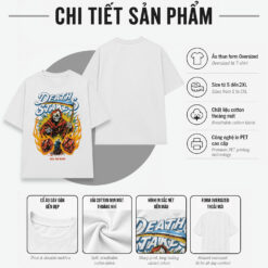Áo thun streetwear Death Stakes Roll The Night - SPW5