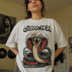 Áo thun streetwear vintage Cobra Hex - W29