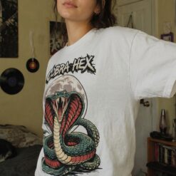 Áo thun streetwear vintage Cobra Hex - W29