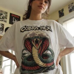 Áo thun streetwear vintage Cobra Hex - W29