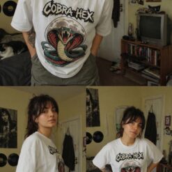 Áo thun streetwear vintage Cobra Hex - W29