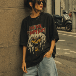 Áo thun rock vintage Metal Phantom - B148
