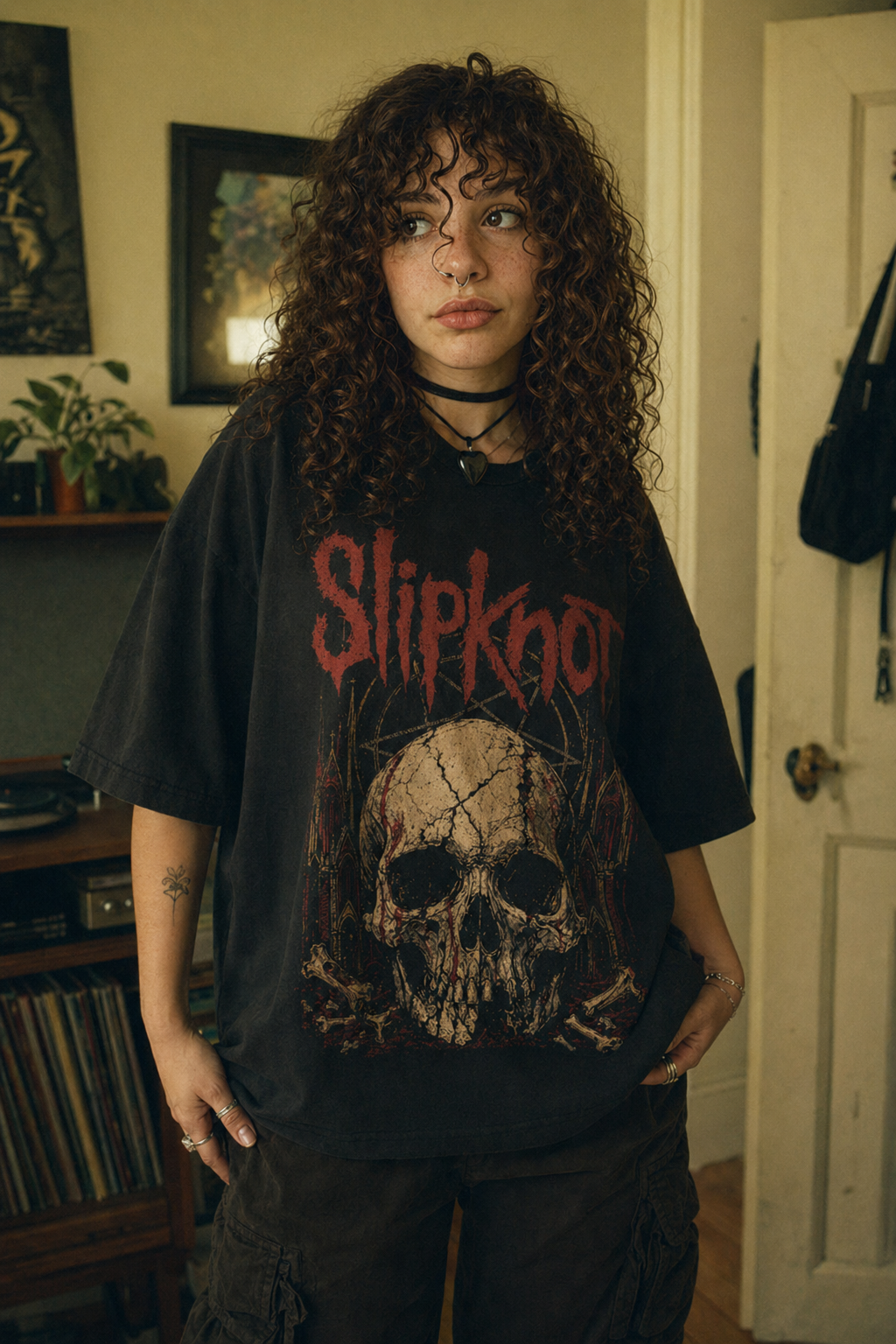 NVC vintage oversized graphic tee lifestyle