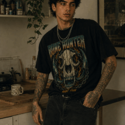 Áo thun dark streetwear Bone Hunter - B143