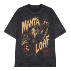 Áo thun Deep Manta Wash - graphic tee oversized NVC