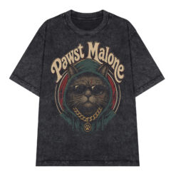 Áo thun Hoodie Cat Wash - graphic tee oversized NVC