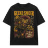 Áo thun Gecko Riot Black - graphic tee oversized NVC