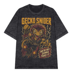 Áo thun Gecko Riot Wash - graphic tee oversized NVC