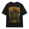 Áo thun Sunburst Newt Black - graphic tee oversized NVC