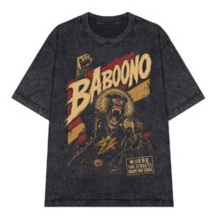 Áo thun Baboon Anthem Wash - graphic tee oversized NVC