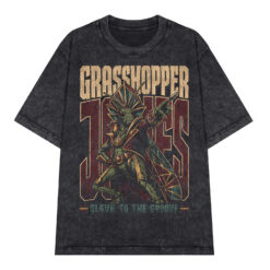 Áo thun Disco Grasshopper Wash - graphic tee oversized NVC