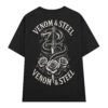 Áo thun Venom & Steel Black - graphic tee oversized NVC