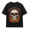 Áo thun Roses In Ash Black - graphic tee oversized NVC